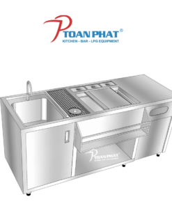 MODULE QUẦY PHA CHẾ COCKTAIL INOX