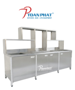MODULE QUẦY PHA CHẾ CHẬU RỬA, KỆ, THÙNG ĐÁ