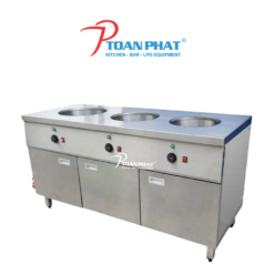 QUẦY GIỮ NÓNG THỨC ĂN 3 NỒI