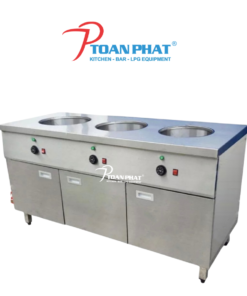 QUẦY GIỮ NÓNG THỨC ĂN 3 NỒI