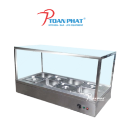 QUẦY GIỮ NÓNG THỨC ĂN 8 KHAY ĐỂ BÀN