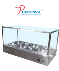 QUẦY GIỮ NÓNG THỨC ĂN 8 KHAY ĐỂ BÀN