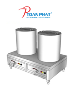 QUẦY PHỞ INOX ĐIỆN ĐÔI
