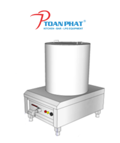 QUẦY PHỞ ĐIỆN INOX 300L