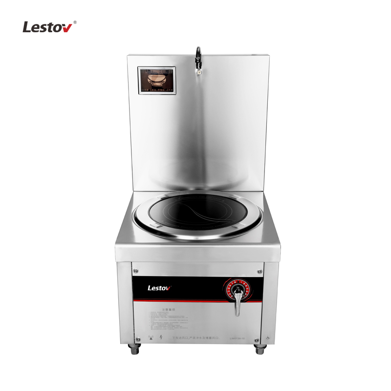 single burner commercial induction soup cooker for sale
