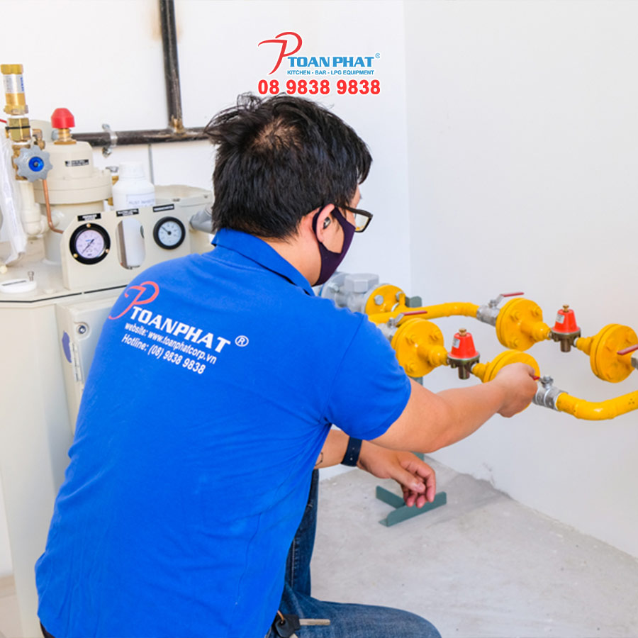 thi công HỆ THỐNG GAS CÔNG NGHIỆP
