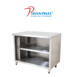 TỦ QUẦY BẾP INOX 900MM