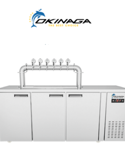 TỦ BIA KHÔ QUẠT GIÓ OKINAGA 10 BOM 20L (TRỤ 5 VÒI)