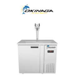 TỦ BIA KHÔ QUẠT GIÓ OKINAGA 2 BOM 20L US (TRỤ 2 VÒI)