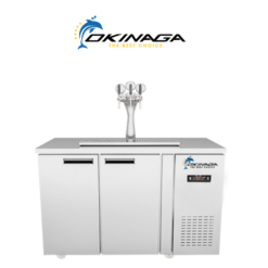 TỦ BIA KHÔ QUẠT GIÓ OKINAGA 6 BOM 20L (TRỤ 3 VÒI)