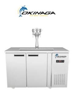 TỦ BIA KHÔ QUẠT GIÓ OKINAGA 6 BOM 20L (TRỤ 3 VÒI)