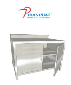 TỦ CỬA MỞ CÓ KỆ GIỮA
