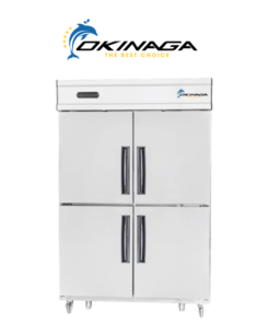 TỦ ĐÔNG MÁT 4 CÁNH ĐỨNG QUẠT GIÓ OKINAGA