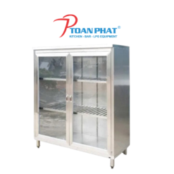 TỦ ĐỰNG BÁT ĐĨA CỬA KÍNH