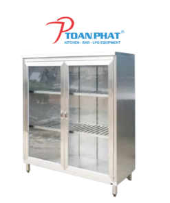 TỦ ĐỰNG BÁT ĐĨA CỬA KÍNH