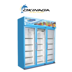 TỦ TRƯNG BÀY 3 CÁNH KÍNH OKINAGA OK D3CGB