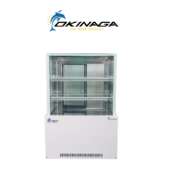 TỦ TRƯNG BÀY BÁNH 90CM OKINAGA (TRẮNG, ĐEN, INOX)