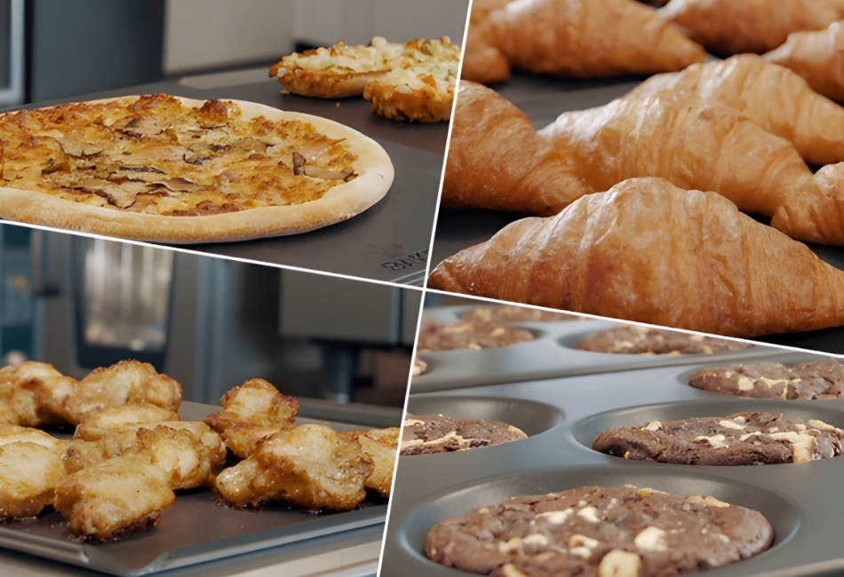 LÒ HẤP NƯỚNG ĐA NĂNG RATIONAL ICOMBI PRO 10 KHAY GN2/1 5 Ứng dụng của lò nướng Rational iCombi Classic 10 khay GN2/1