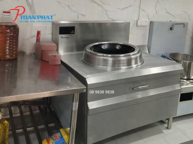 Ứng dụng thực tế của bếp á điện từ đơn chảo rời Okinaga trong khu bếp