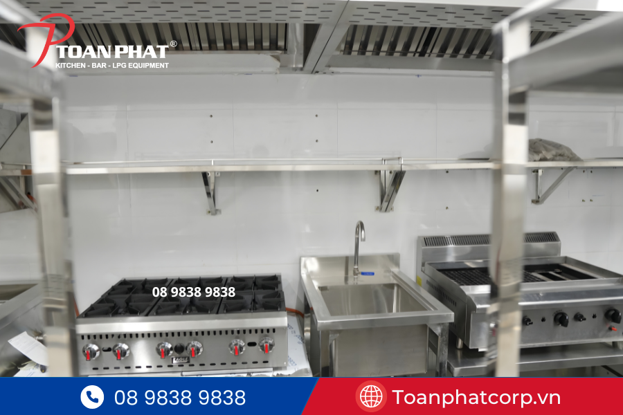 Dự án bếp công nghiệp và thiết bị bar chuyên nghiệp cho OSC Việt Nam 11 Điểm nhấn nổi bật trong Dự án bếp công nghiệp và thiết bị bar OSC Việt Nam do Toàn Phát thi công trọn gói