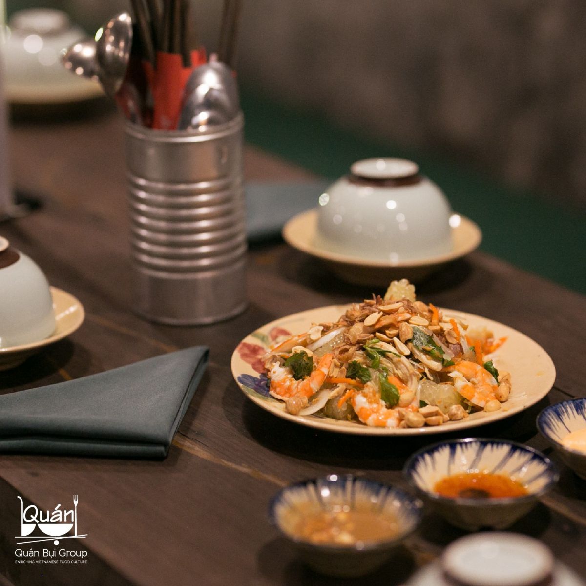 NHÀ HÀNG QUÁN BỤI GARDEN - HƯƠNG VỊ CỦA MÂM CƠM GIA ĐÌNH VIỆT 4 Món ăn tại nhà hàng do Toàn Phát thi công bếp ăn công nghiệp