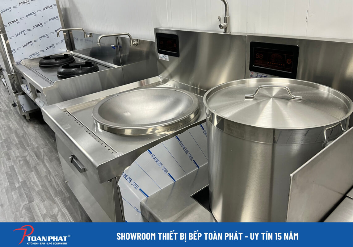 Showroom Thiết Bị Bếp Công Nghiệp Nhà Hàng Toàn Phát 5 Bếp điện từ công nghiệp