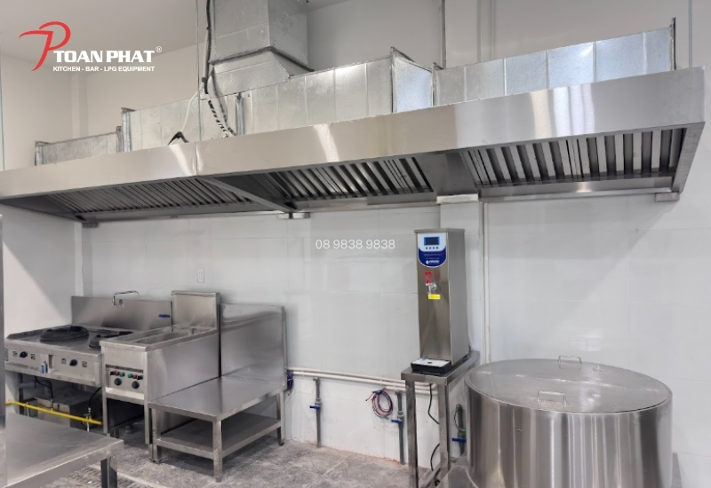 TOÀN PHÁT - THI CÔNG HỆ THỐNG HÚT KHÓI BẾP CÔNG NGHIỆP 10 Hệ thống hút khói cho Nhà hàng Trung Hoa