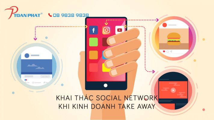 Top chiến lược Marketing cho mô hình nhà hàng và quán cafe Take Away 2 social network