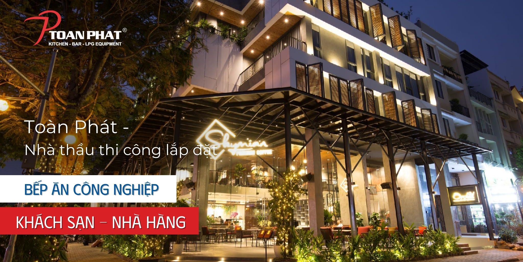 Thiết kế bếp khách sạn nhà hàng