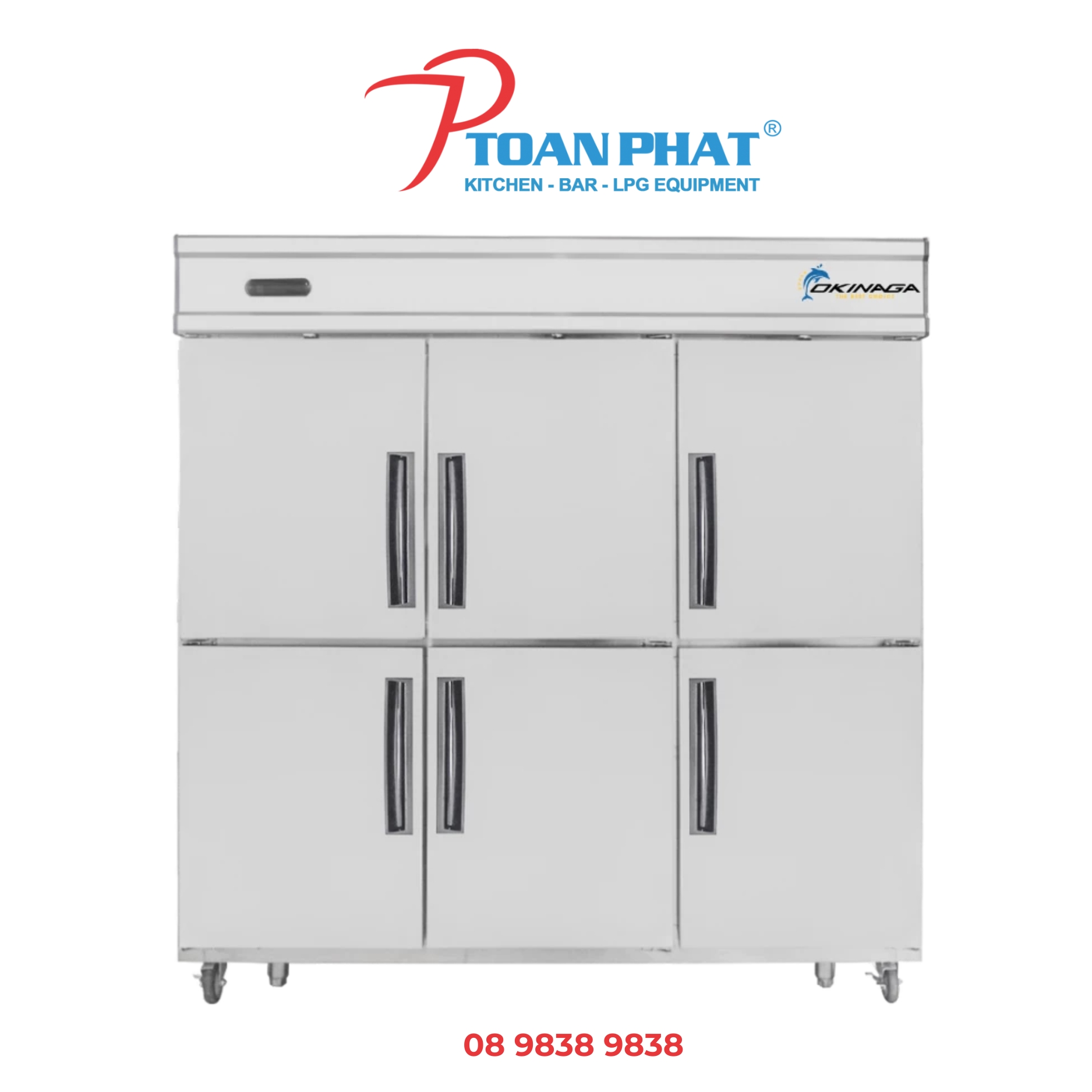 Tủ đông 6 cánh công nghiệp