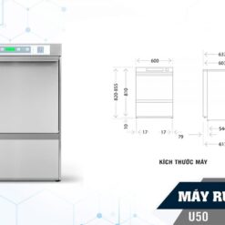 Máy rửa chén công nghiệp là một sản phẩm rất hiện đại & tiện lợi trong các nhà bếp công nghiệp