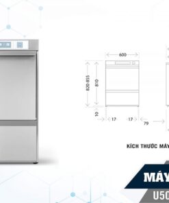 MÁY RỬA LY CHÉN WINTERHALTER U50 5 Máy rửa chén công nghiệp là một sản phẩm rất hiện đại & tiện lợi trong các nhà bếp công nghiệp