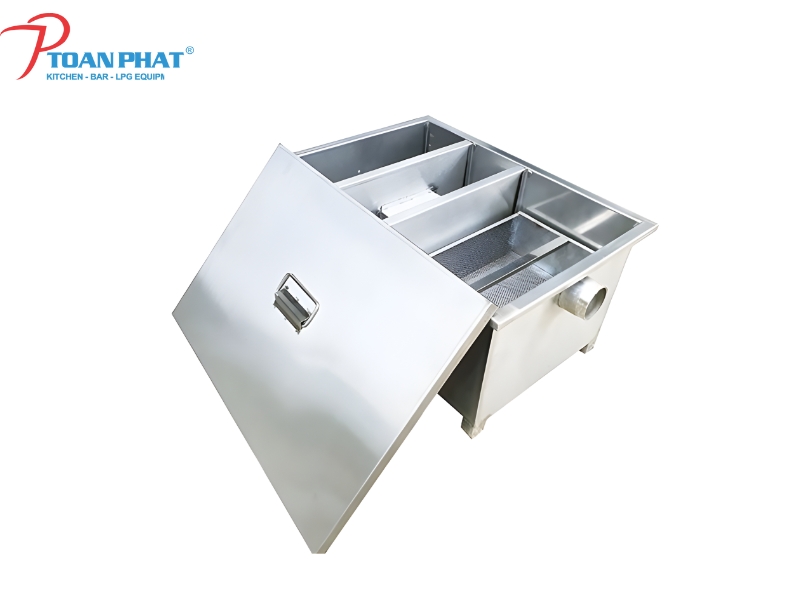 Bể tách mỡ inox
