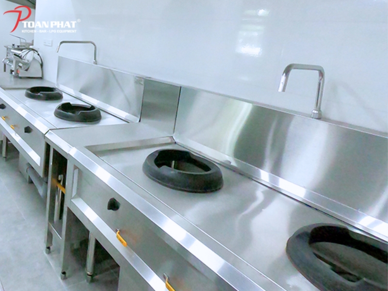 DỰ ÁN THI CÔNG QUÁN BAR GLOW SKYBAR - BAR ĐẲNG CẤP NHẤT SÀI THÀNH 7 Bếp á công nghiệp