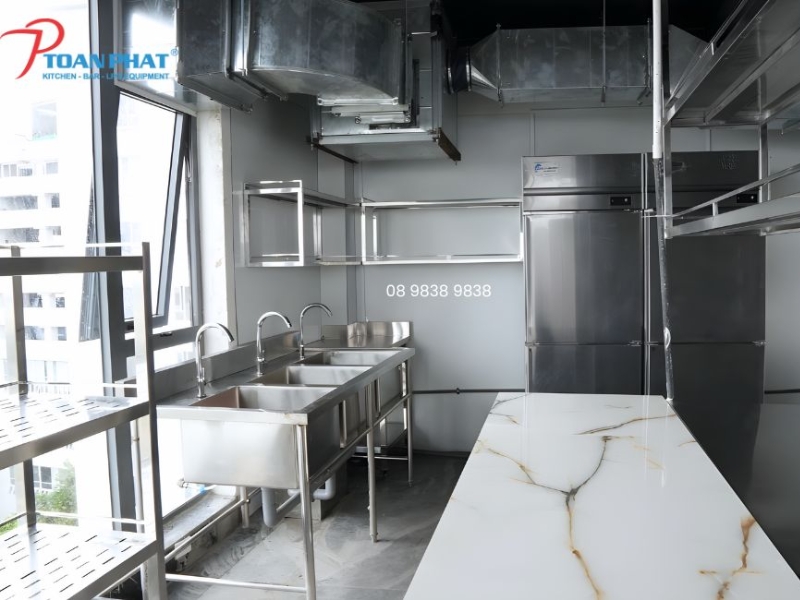 Toàn Phát thi công dự án bếp công nghiệp cho khách sạn G8 Riverside Sài Gòn