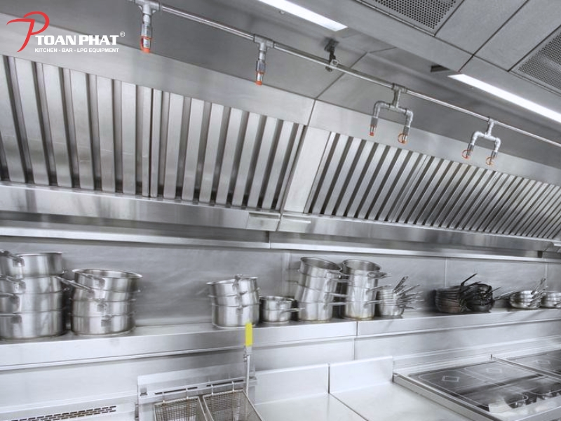 DỰ ÁN THI CÔNG QUÁN BAR GLOW SKYBAR - BAR ĐẲNG CẤP NHẤT SÀI THÀNH 9 Hệ thống hút mùi & thông gió