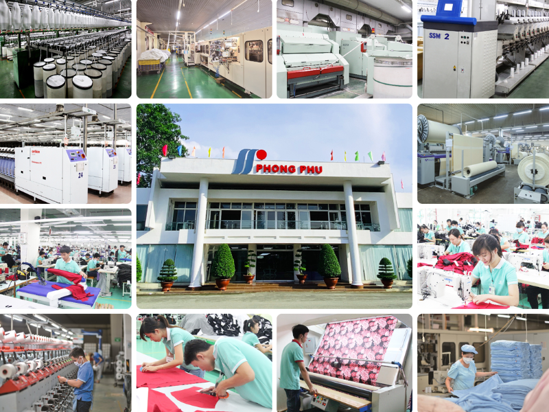 BẾP ĂN CÔNG NGHIỆP CỦA TỔNG CÔNG TY CP PHONG PHÚ 2 cong ty phong phu 2