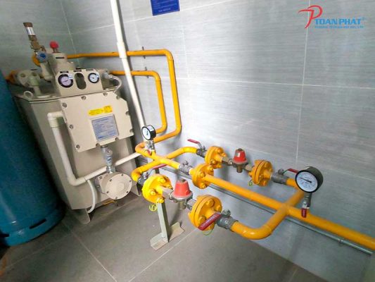 Toàn Phát - Đơn vị thi công Hệ thống Gas công nghiệp - nhà hàng 4 hệ thống gas khách sạn