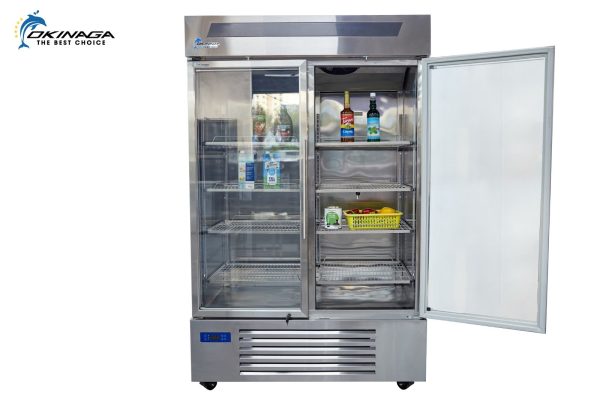 TỦ LẠNH CÔNG NGHIỆP OKINAGA - GIẢI PHÁP BẢO QUẢN THỰC PHẨM CHO NHÀ HÀNG 12 tủ mát 2 cánh