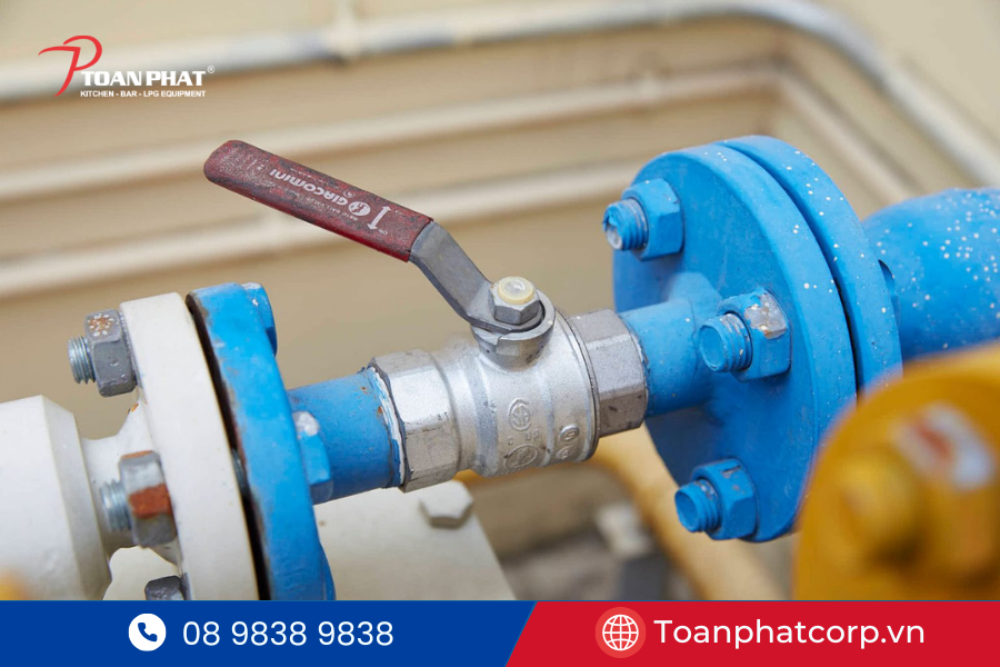 Hệ thống gas công nghiệp an toàn – Giải pháp từ Toàn Phát