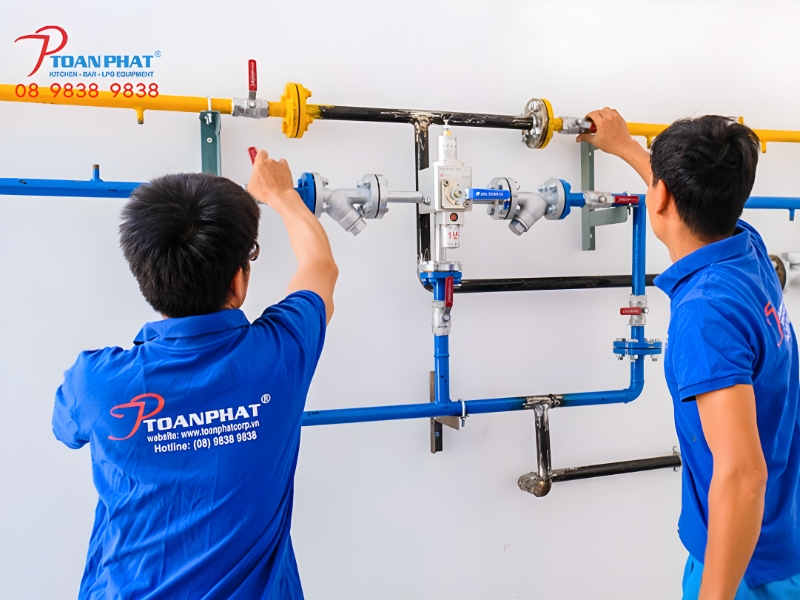 Hệ thống gas an toàn