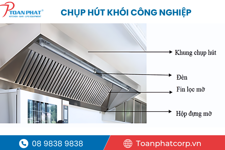 Dự án hệ thống bếp nhà hàng Chicken in Town 7 Hệ thống hút khói bếp nhà hàng Toàn Phát