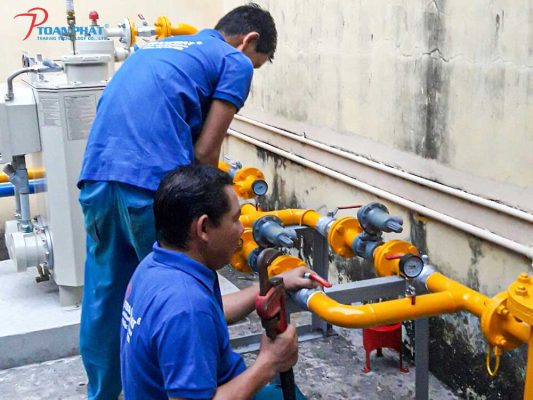 Toàn Phát - Đơn vị thi công Hệ thống Gas công nghiệp - nhà hàng 2 hệ thống gas công nghiệp