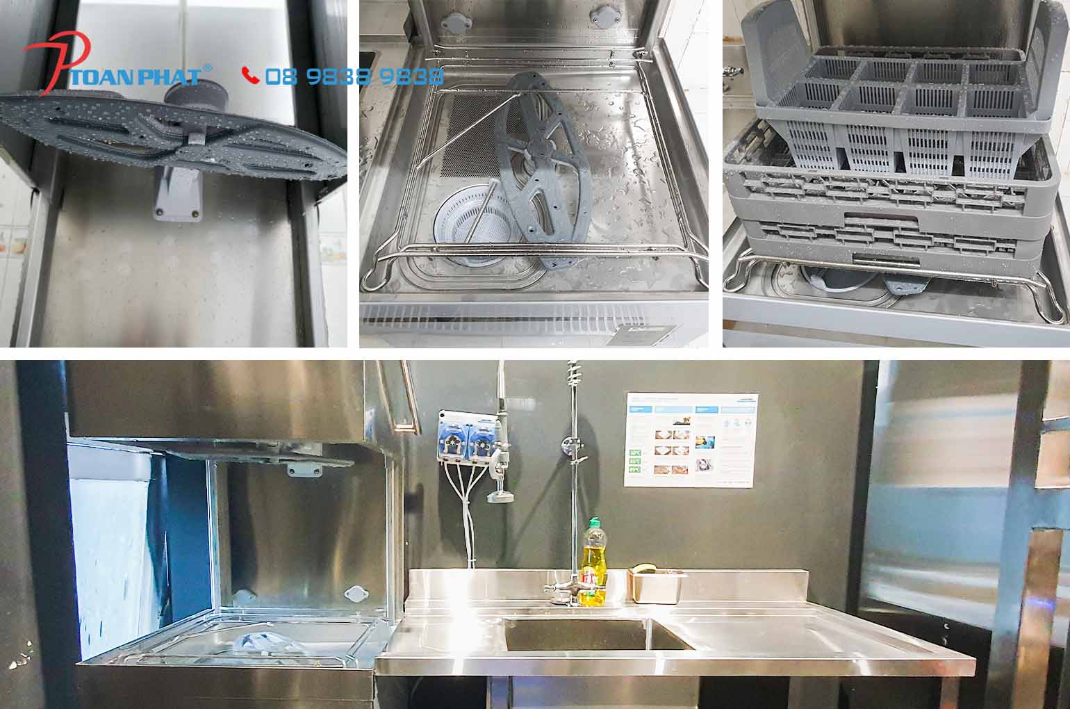 Hướng dẫn vệ sinh & quy tắc vận hành máy rửa chén Winter Halter P50