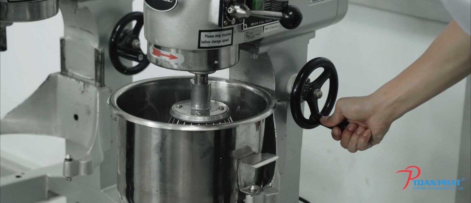 Hướng dẫn sử máy trộn bột công nghiệp