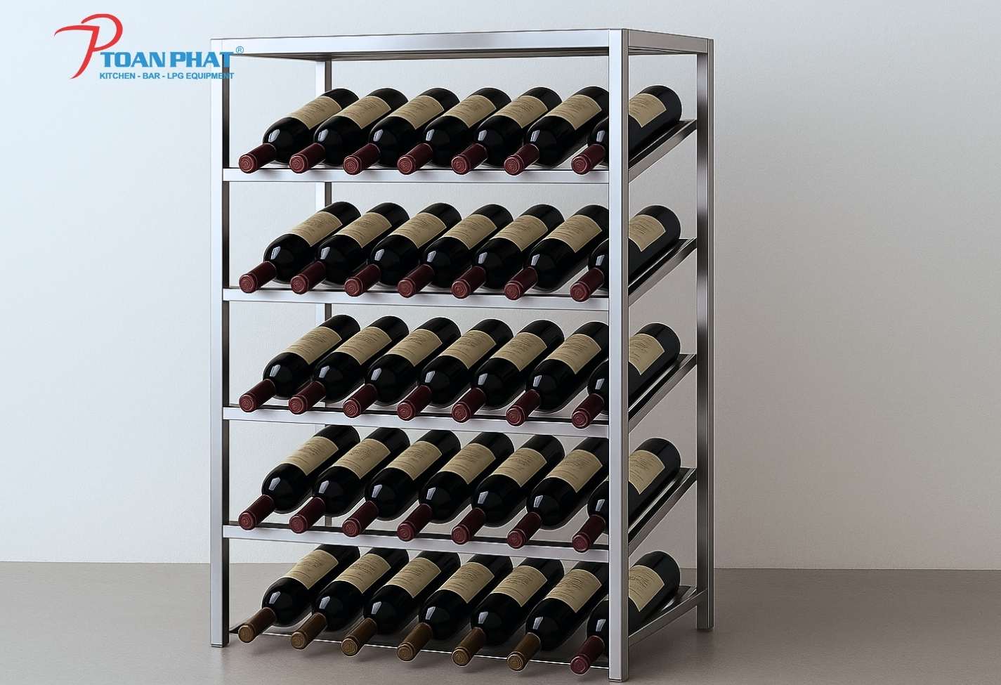 Kệ trưng bày rượu 