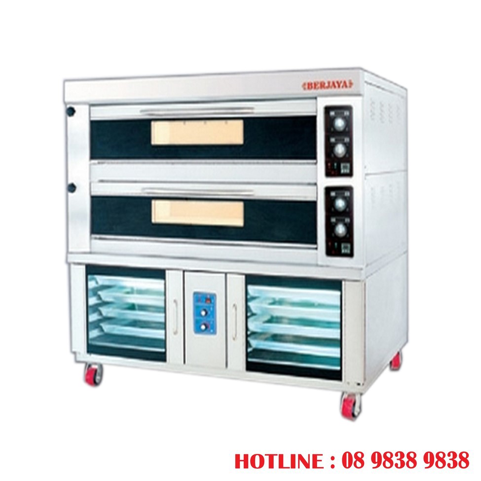 4 BÍ QUYẾT CHỌN LÒ NƯỚNG CÔNG NGHIỆP MÀ BẤT KỲ DOANH NGHIỆP NÀO CŨNG NÊN BIẾT 3 Lò nướng điện hai tầng 8 khay ủ bột thương hiệu đươc4 Toàn Phát nhập khẩu nguyên chiếc
