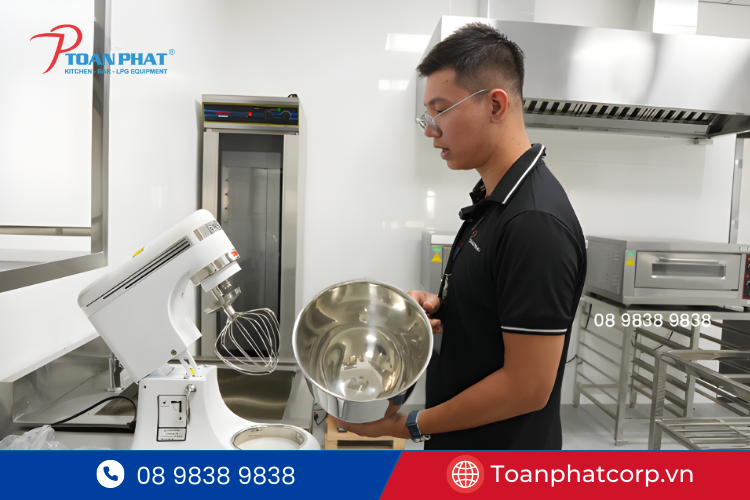 Máy trộn bột chất lượng do Toàn Phát cung cấp