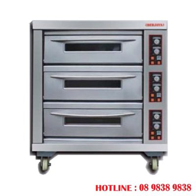 TOÀN PHÁT CUNG CẤP LÒ NƯỚNG ĐIỆN BERJAYA CHO KHÁCH SẠN HÀ NỘI DAEWOO 3 Lò nướng Berjaya 3 tầng 9