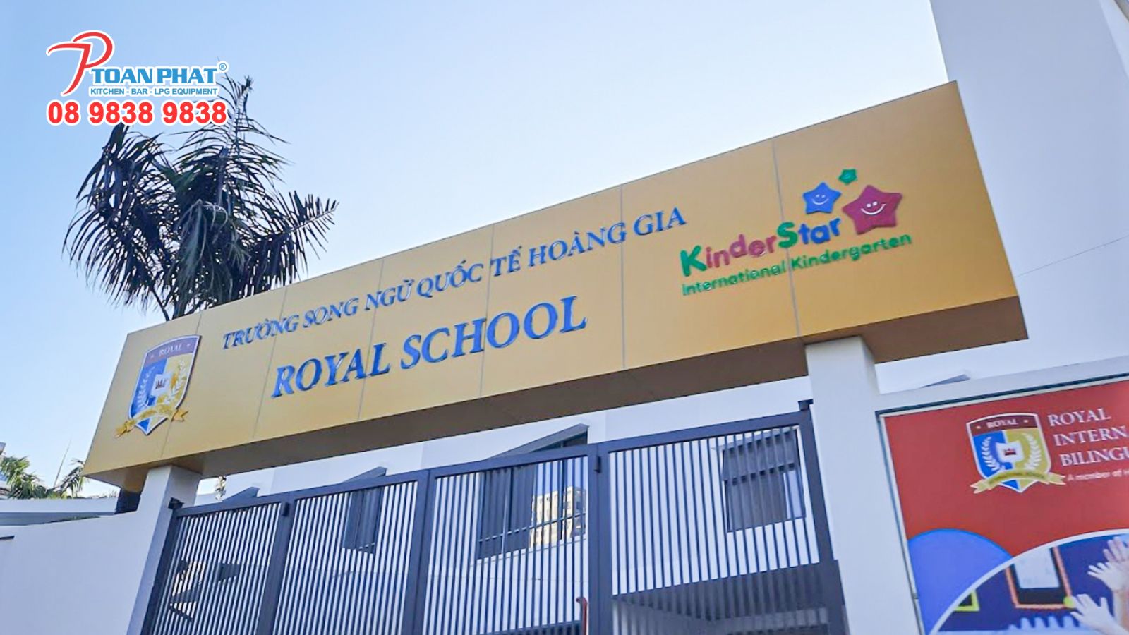 royal20school201 Dự án thi công bếp căn tin trường học Royal School